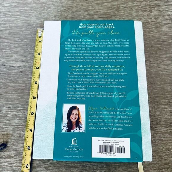 Embraced Devotional Book by Lysa TerKeurst - Picture 2 of 3